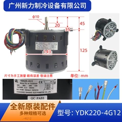 YDK220-4G12 AC220V OEM Outdoor Fan Motor for Central Air Conditioner - YDK220-4G12 AC220V