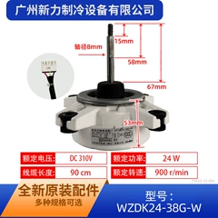 WZDK24-38G-W ZKFN-24-8-5 OEM Brushless DC Motor - WZDK24-38G-W ZKFN-24-8-5