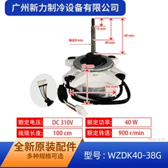 WZDK40-38G SIC-67FV-F140-1 OEM Outdoor Fan Motor for Central Air Conditioner - WZDK40-38G SIC-67FV-F140-1