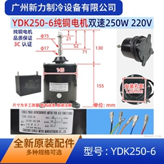 YDK250-6 YKS-250-6-8 OEM Outdoor Fan Motor for Central Air Conditioner - YDK250-6 YKS-250-6-8