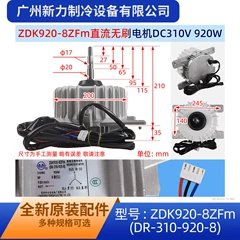DR-310-920-8 ZDK560-8ZFm OEM Inverter Motor for Central Air Conditioner - DR-310-920-8 ZDK560-8ZFm
