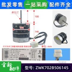 Carrier 6205e ZWK702B53810001 OEM Motor for Air Conditioner - 6205e ZWK702B53810001