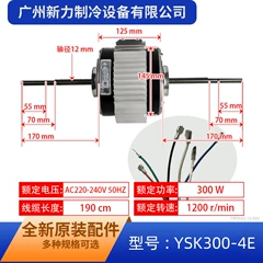 YSK300-4E AC220V OEM Fan Motor for Air Conditioner - YSK300-4E AC220V