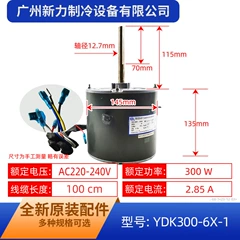 YDK300-6X-1 AC220V OEM Outdoor Fan Motor for Central Air Conditioner - YDK300-6X-1 AC220V